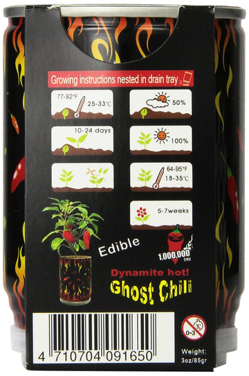 Ghost chili pepper - The hottest pepper in the world!!! 1,000,000 Heat Laval