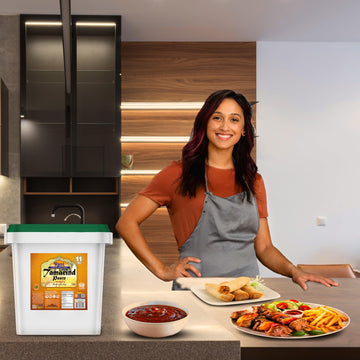 Rani Tamarind Paste Puree (Imli) 176Oz (11Lbs) 5Kg Bulk, No Added Sugar ~ All Natural | Vegan | Gluten Free | No Colors | Non-Gmo | Kosher | Indian Origin