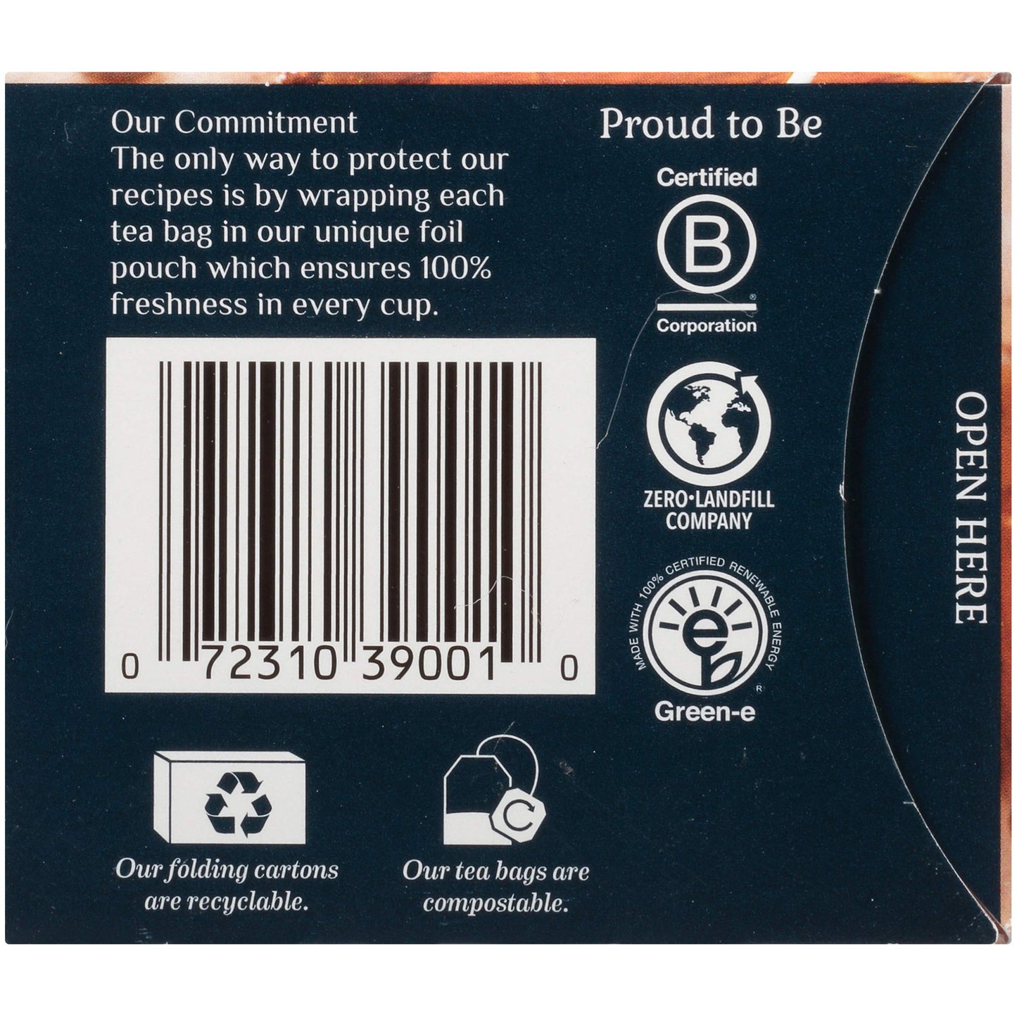 Bigelow Tea Cold Water Infusion Blueberry Citrus Basil Herbal Tea Bags, Caffeine Free, 18 Count Box (Pack of 3) - 54 Total Bags