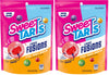 SweeTARTS Chewy Fusions Candy, Fruit Punch Medley, 9 Ounce (Pack of 2)