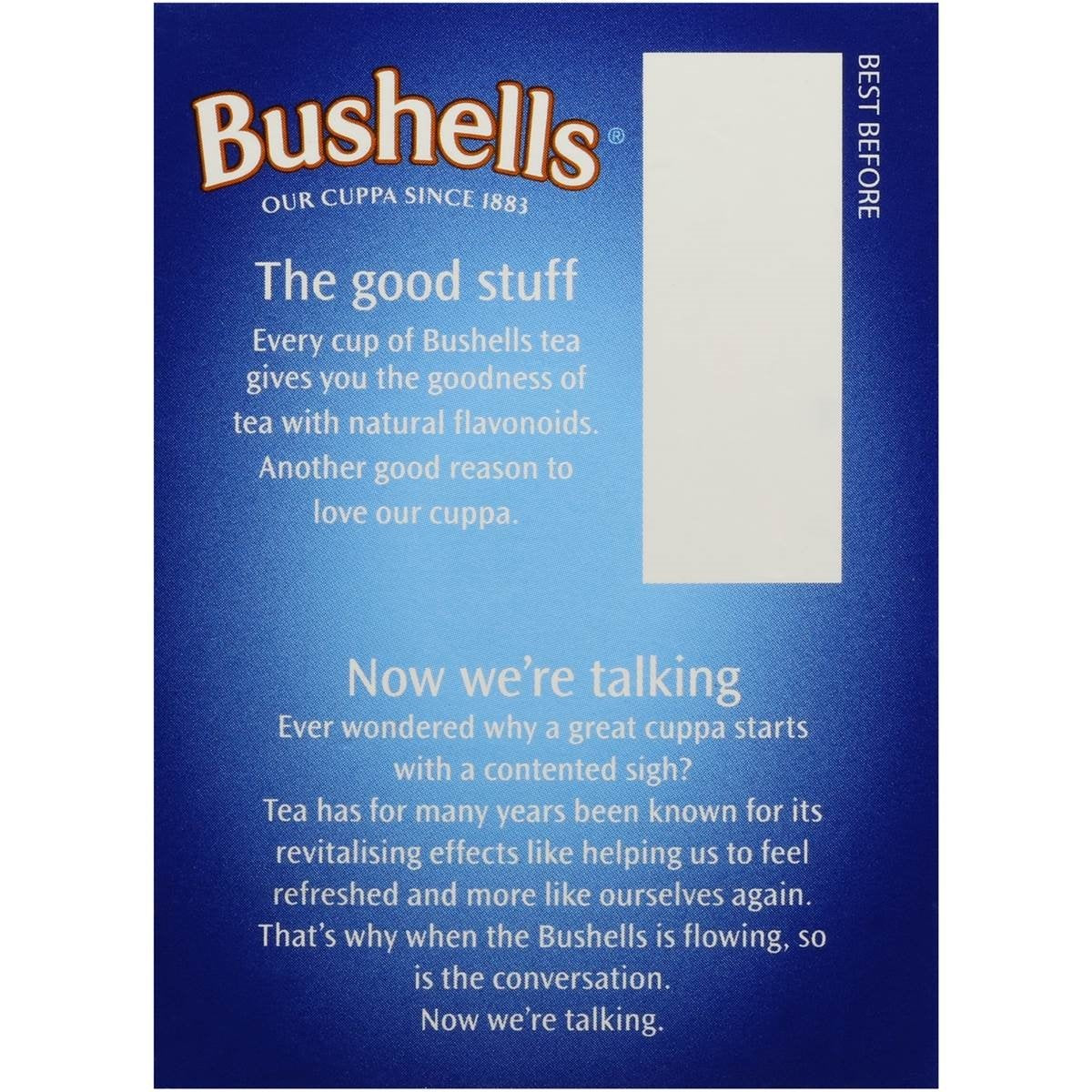 Australian Bushells Blue Label 50 Tagged Tea Bags