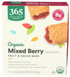 365 By Whole Foods Market, Organic Mixed Berry Cereal Bar 6 Count, 7.8 Ounce