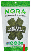 Nora Snacks Original Flavor Crispy Seaweed Snack, Gluten Free, Non GMO, 1.13 Ounce (Pack of 12)