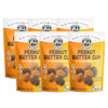 Peanut Butter Cup Flavored Peanuts | Pack of 6 | 5 oz. | Natural Cocoa Covered | Perfect Medley Of Sweet & Salty
