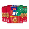 Jif Squeeze Creamy Peanut Butter, Resealable Pouches, 5 Ounces (Pack Of 24)