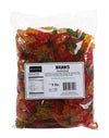 Kervan Candy Bebeto Gummy Bears - Fruity, Soft & Sweet Gummy Candy Bulk for Kids, Gift Snacks and Parties - Classic Bear Gummies
