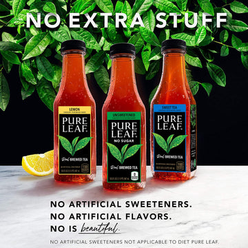 Pure Leaf Iced Tea Bottle, Peach, 222 Fl Oz (Pack Of 12)