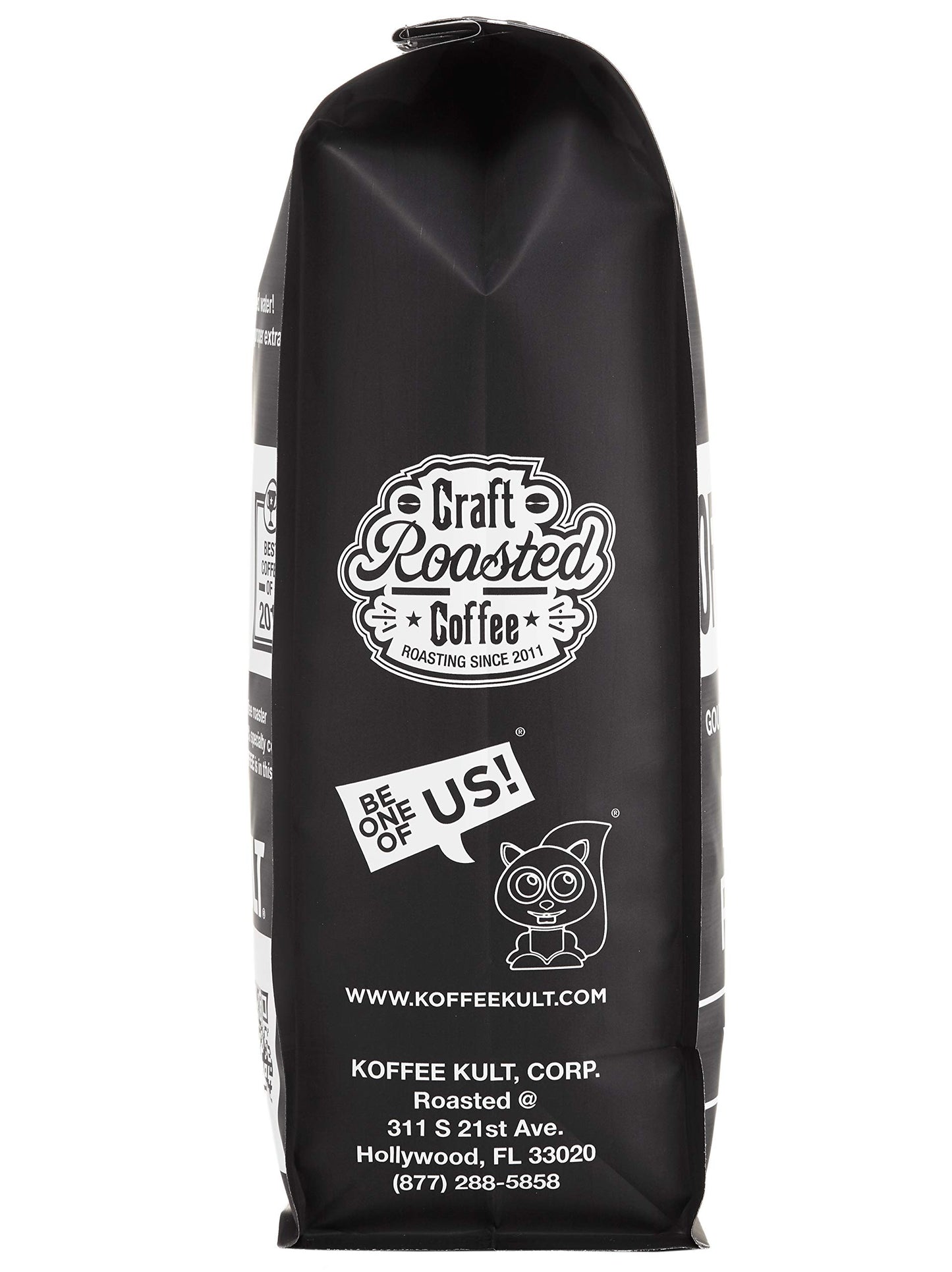 Koffee Kult Dark Roast Ground Coffee - Gourmet 100% Arabica - 32oz