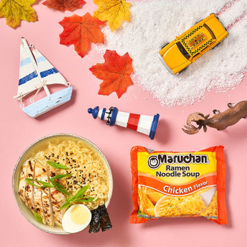 Maruchan Ramen Noodle Soup Variety Pack, 7 Flavors, 3 Ounce Single Servings, 24 Count