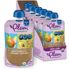 Plum Organics Stage 2 Organic Baby Food - Pear, Blueberry, Avocado, and Granola - 3.5 oz Pouch (Pack of 6) - Organic Fruit and V