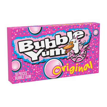 Bubble Yum Original Flavor Chewy, Bubble Gum Packs, 2.82 Oz (12 Count)