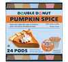 Double Donut Pumpkin Spice Coffee Pods, Single Serve Coffee For Keurig K Cups Machines, Medium Roast Pumpkin Coffee Pods, 24 Cou