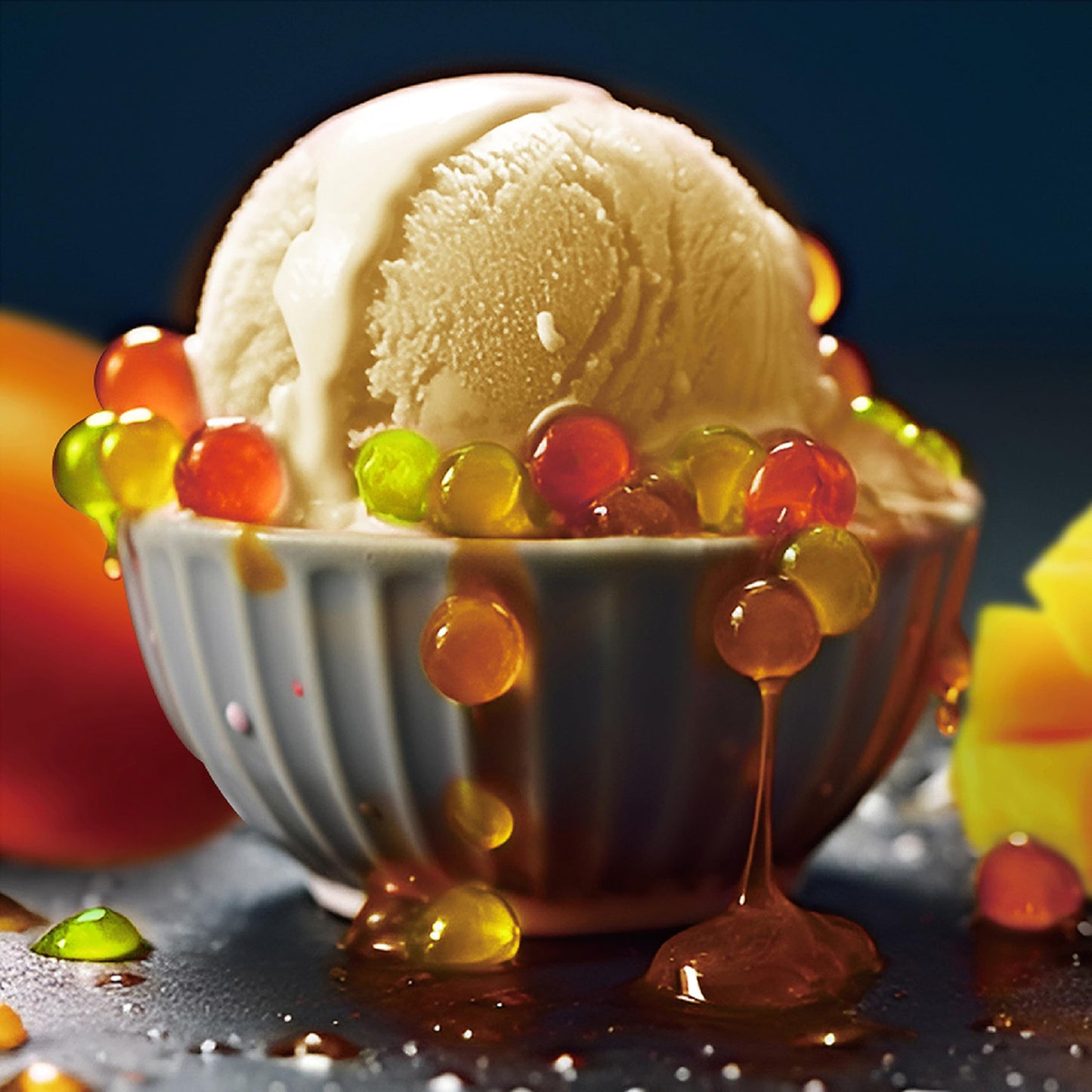 J Way Local Flavor Boba Authentic Instant Tapioca Boba Pearls Bulk, 60 Servings For Milk Tea,Smoothies And Desserts,Fruity Flavo