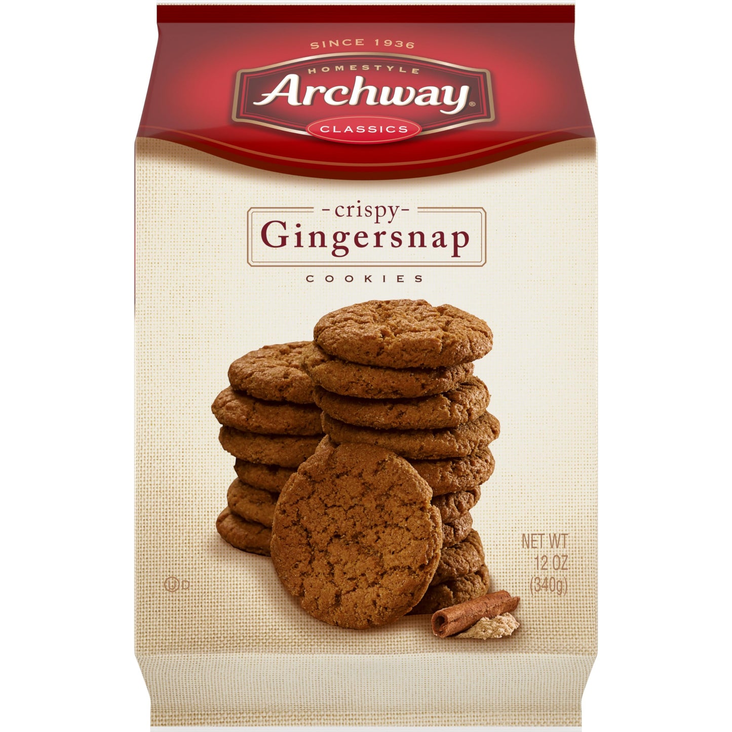 Archway Cookies Crispy Gingersnaps Cookies 12 Ounce