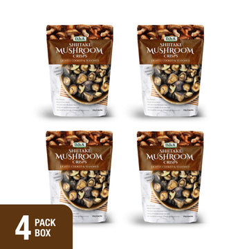 DJ&A SHIITAKE MUSHROOM CRISPS 5.29oz/ 150g (4)