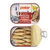 MW Polar Smoked Brisling Sardines in Canola Oil, 3.52 oz Can, Wild Caught, Pack of 1
