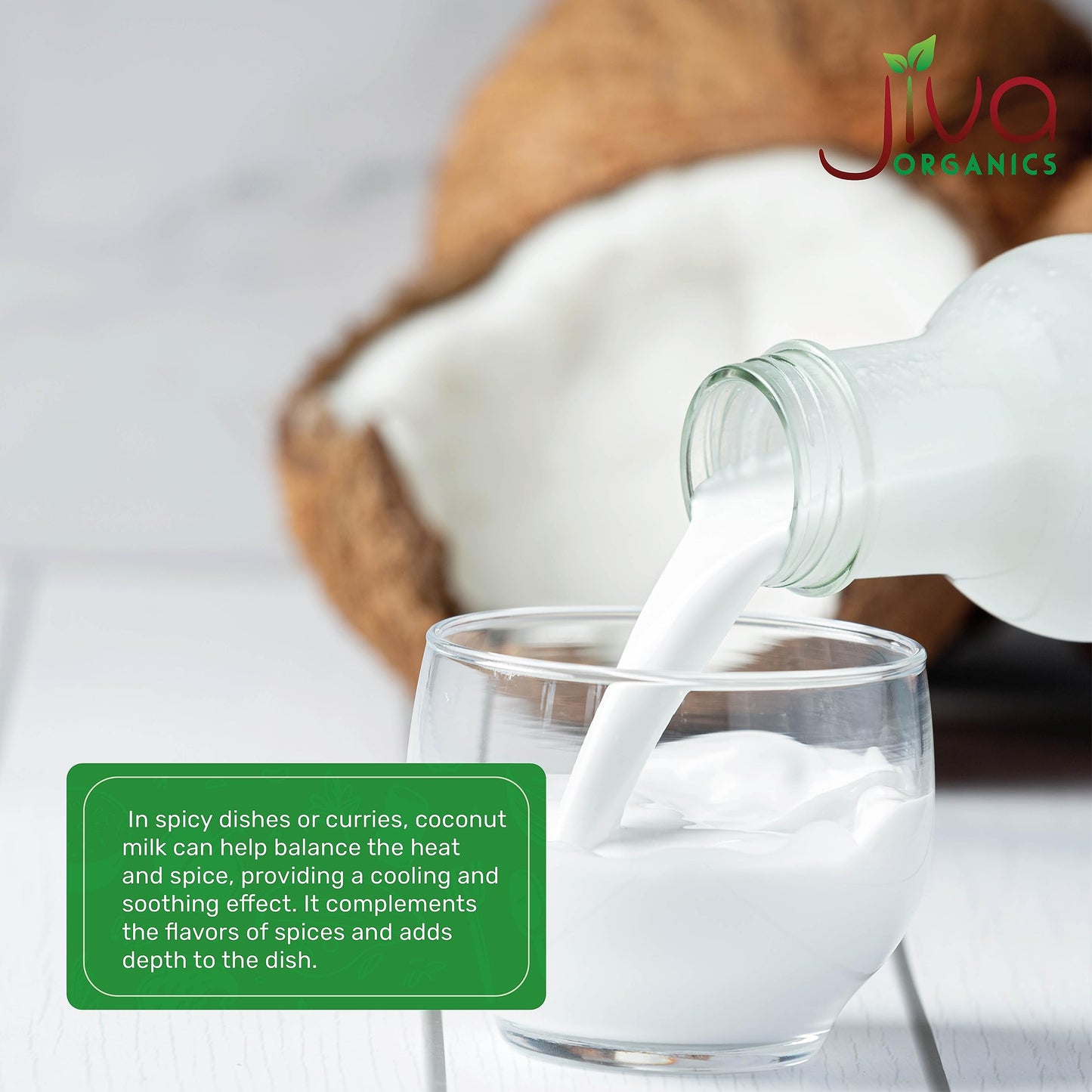 Jiva Organics Organic Coconut Milk 13.5 Ounce (Pack Of 12) - Unsweetened, Premium Full 18% Fat, Vegan, Paleo, No Guar Gum, Bpa F