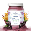 TrueSeaMoss Wildcrafted Irish Sea Moss Gel - Made with Dried Seaweed & Fresh Sea Vegetables, Seamoss - Made in USA (Elderberry,