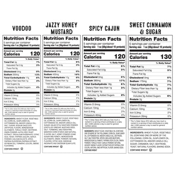 Zapps Pretzel Stix Variety Pack, 16 Oz., 4 Count