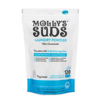 Molly'S Suds Original Laundry Detergent Powder | Natural Laundry Detergent For Sensitive Skin | Earth-Derived Ingredients, Stain