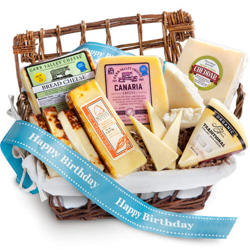Happy Birthday Cheese Hamper Gourmet Gift Basket
