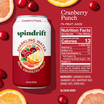 Spindrift Cranberry Punch