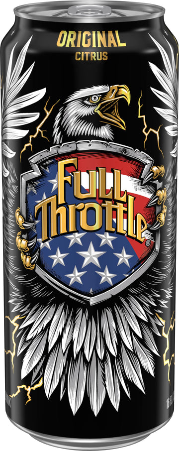 Full Throttle Energy Drink, Citrus Flavor, 16 Fl oz, Pack of 15