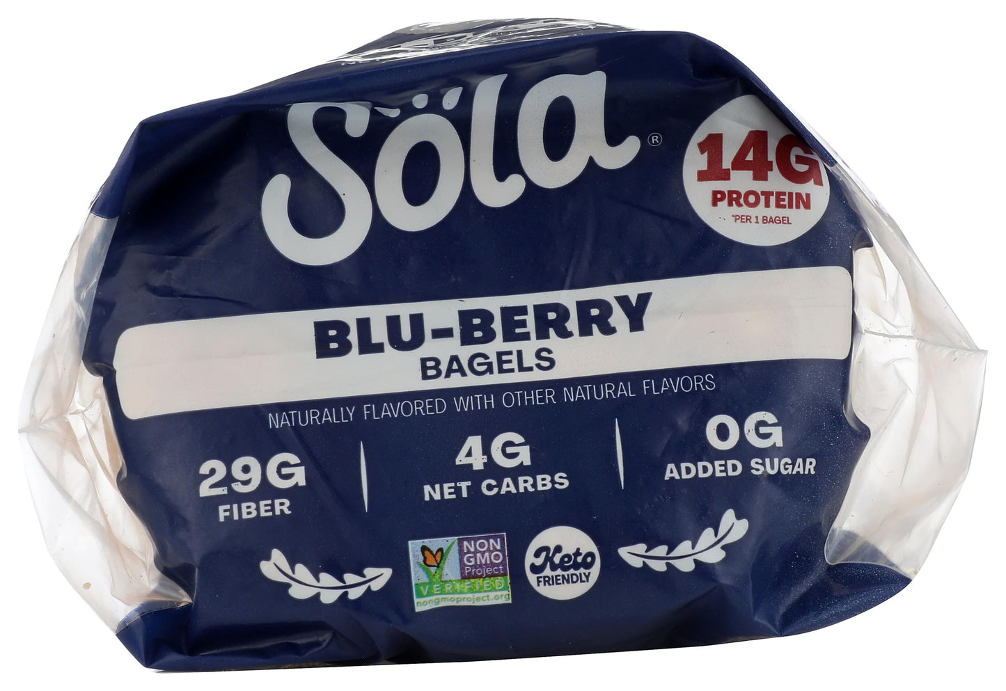 The Sola Company Blu-Berry Bagels, 12 OZ