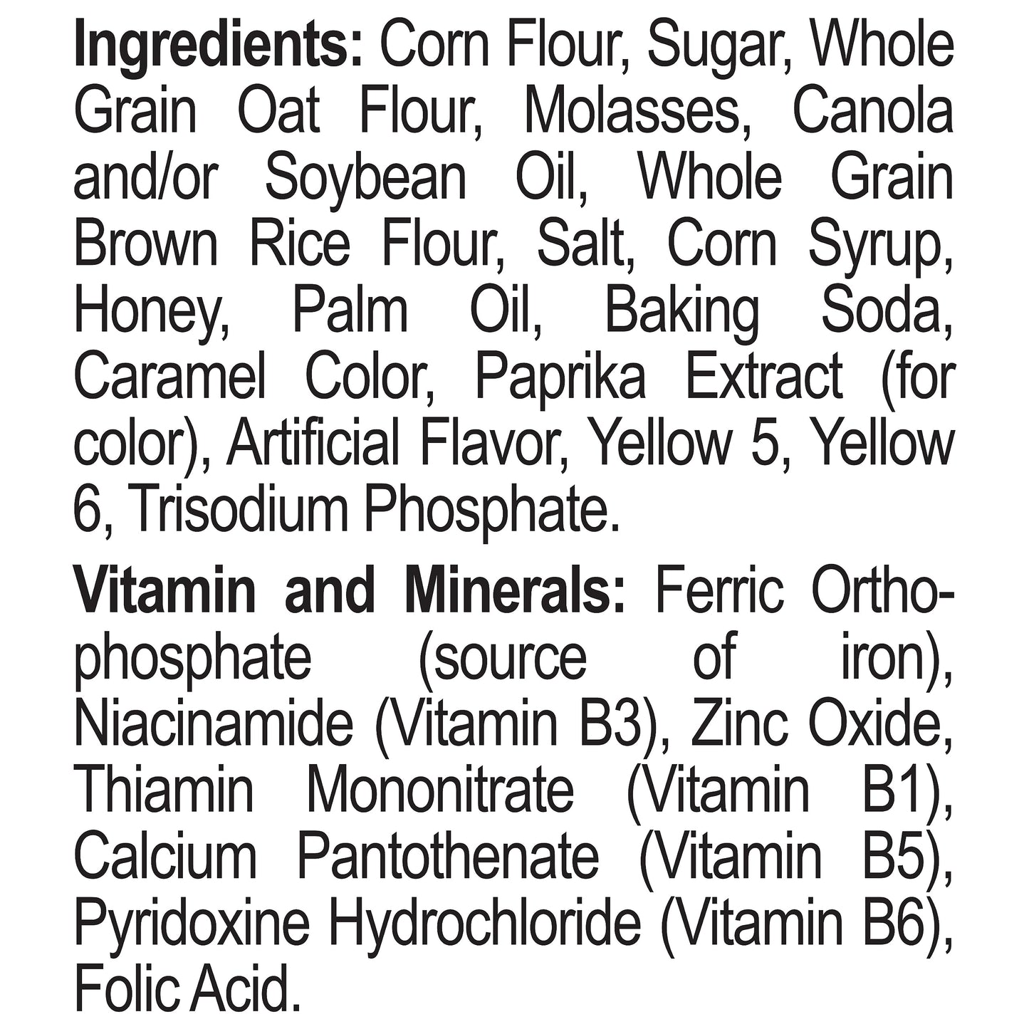 Honey Ohs! Family Size Cereal, Crunchy Breakfast Cereal Os Made with Sweetened Corn, Oats and Rice, 20 OZ Box