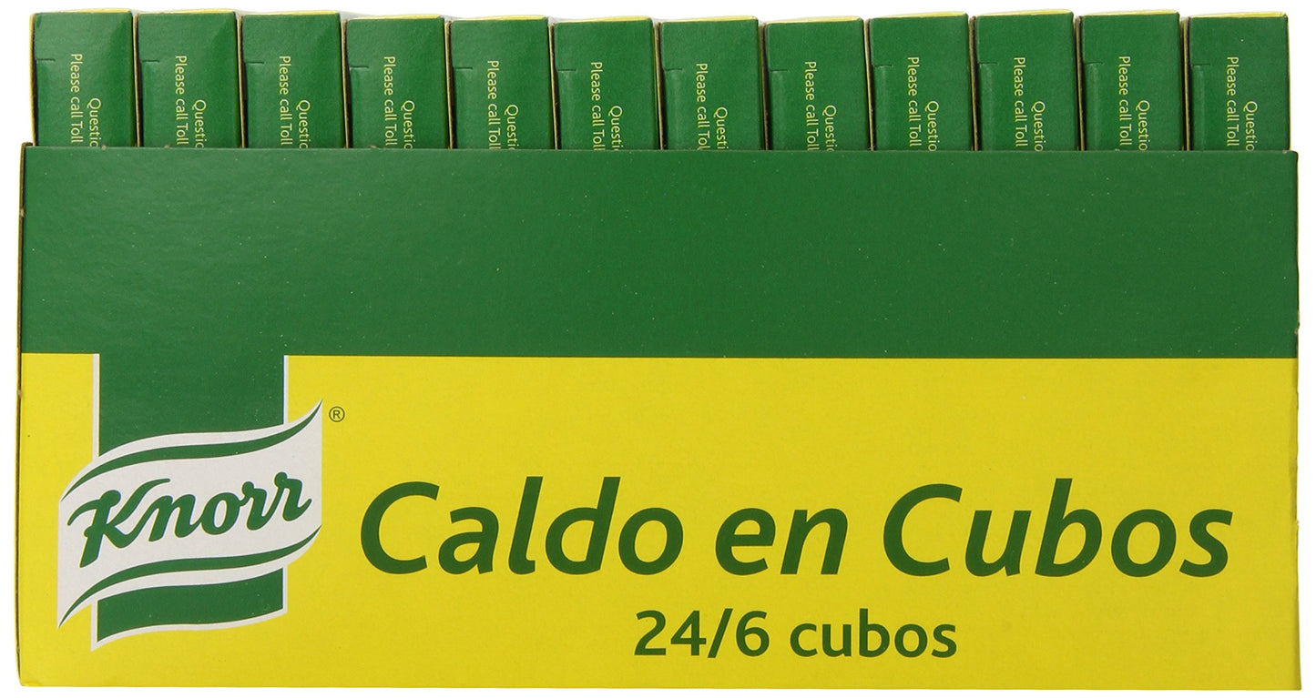 Knorr Cube Bouillon, Vegetable, 2.1 Oz, 6 Count