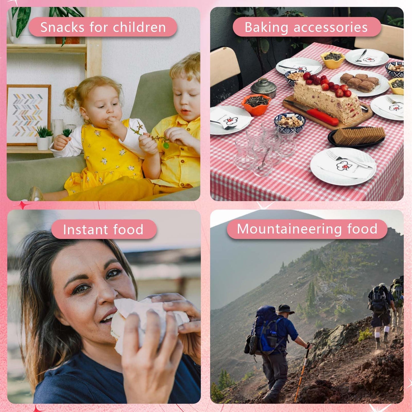 QJXSJDU Freeze Dried Strawberries, No Added Sugar, 3.5oz Snacks for Kids, Lunchbox, Camping, Topping for Oat Milkshake, Cereal, Yog