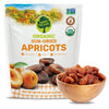 Happy Village Organic Turkish Dried Apricots, No Sugar Added Dried Fruit, 40 OZ Resealable Pack - Kosher, Non-GMO, Unsweetened,