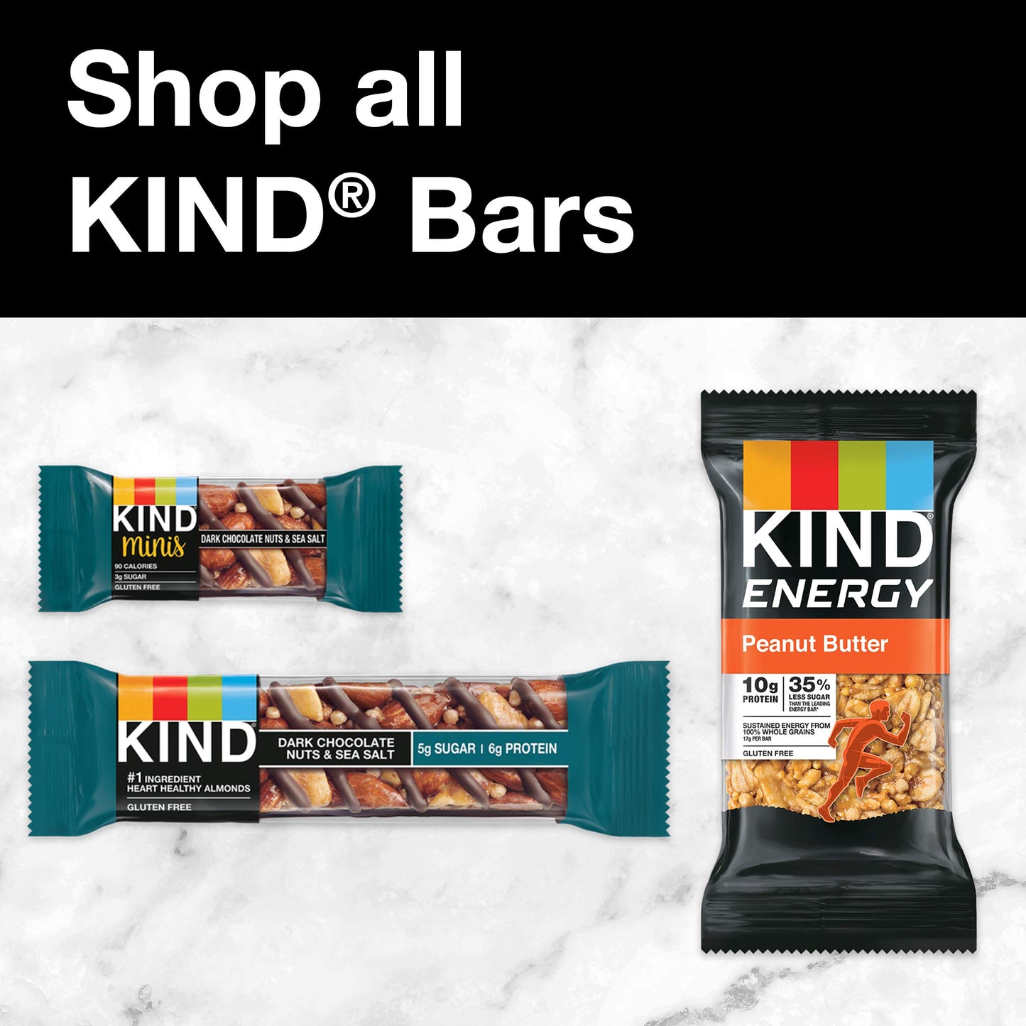 KIND Protein Bars Double Dark Chocolate Nut Gluten Free 12g Protein 1.76oz 12 Count