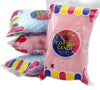 Fruidles Cotton Candy Blue and Pink Party Flavors Supplies Birthday Treats for Kids, Kosher, 3oz Bag (3-Pack)