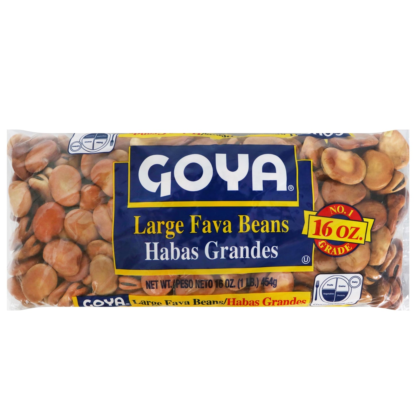 Large Fava Beans By Goya, Whole Dried Beans, Nutritious And Versatile, Rich In Fiber, 16Oz. Bag