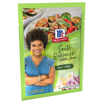 Mccormick Saut Business Seasoning Mix By Tabitha Brown, 1.25 Oz (Pack Of 12)