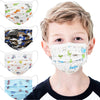 Mystcare Kids Disposable Face Mask 50 Pack Ages 5-12 Filter 3-Layer Safety Face Masks For Kids Daily Use.All Metal Nose Clips(Mu
