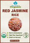 Organic Thai Red Jasmine Rice - Gluten Free - Preservative Free - Small Lot Farmed From Thailand - 2 Lb
