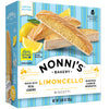 Nonnis Limoncello Biscotti Italian Cookies - Zesty Lemon Cookies - Biscotti Individually Wrapped Cookies - Limoncello Italian B