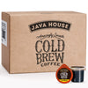 Java House Cold Brew Coffee, Colombian Medium Roast Coffee Concentrate Liquid Pods - 1.35 Fluid Oz (60 Count) Enjoy Hot Or Iced