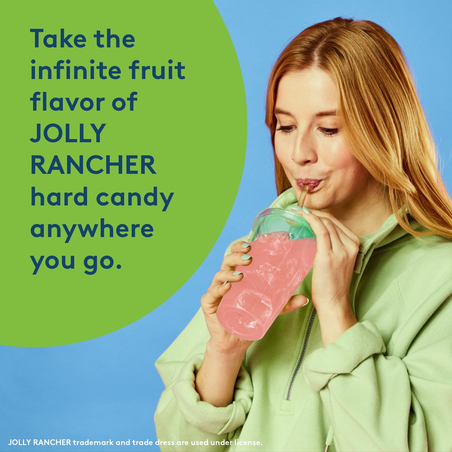 SINGLES TO GO! Jolly Rancher Watermelon Lemonade Drink Mix, 12 Boxes, 72 Packets, 0.5 Ounce Each