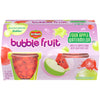 Del Monte Bubble Fruit Sour Apple Watermelon, 3.5 Oz, Pack of 4, Red
