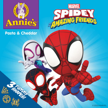Annie'S Marvel Spidey And His Amazing Friends Macaroni And Cheese, Pasta And Cheddar, 6 Oz (Pack Of 12)