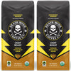 Death Wish Coffee - Light Roast Whole Bean Coffee, Organic and Fair Trade (2 pack)