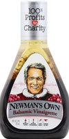 Newmans Own Balsamic Vinaigrette Salad Dressing, Plastic, 16 Fl Oz, Pack of 6