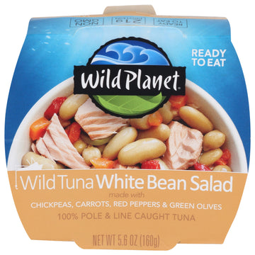 Wild Planet Tuna White Bean Salad 5.6 Oz