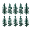 Honbay 20PCS Plastic Evergreen Tree Cupcake Toppers Tree Cake Decorations Cake Decorating Pick for Christmas Party Favor
