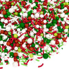Manvscakes | Sprinkles | Christmas sprinkles | Cake sprinkles | Cookie sprinkles | 4 ounce (Red, green, white)