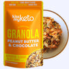 Kiss My Keto Granola Cereal – Peanut Butter Chocolate Keto Granola Low Carb Cereal (2G-Net) Low Sugar Granola (1G) – Grain Free Granola Keto Cereal, Gluten Free Granola – Keto Nut Granola For Yogurt
