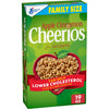 Apple Cinnamon Cheerios Cereal, Limited Edition Happy Heart Shapes, Heart Healthy Cereal With Whole Grain Oats, Family Size, 19 Oz
